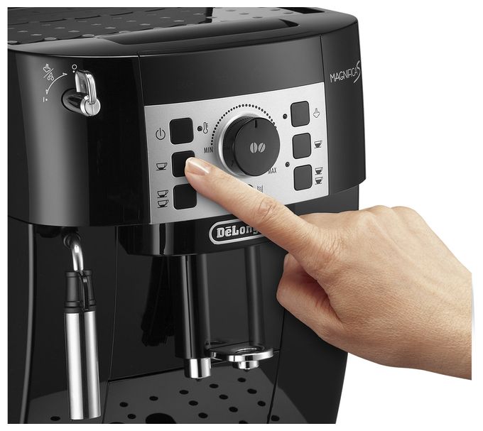 Kaffeevollautomat 15 bar 250 g AutoClean  Magnifica S ECAM20.116.B (Schwarz) 