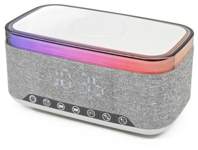 Bluetooth FM Radio Uhr  CRQ-225 (Grau) 