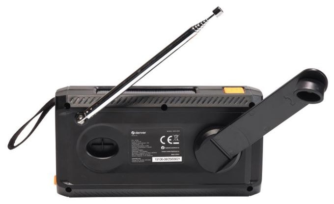 DAB+, FM Radio Tragbar  SCD-2033 (Schwarz) 