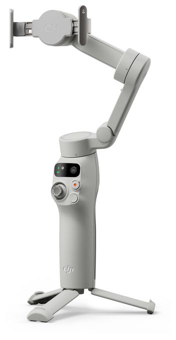Stativ Gimbal für Smartphone faltbar Bluetooth  Osmo Mobile 7 Gimbal-Stabilisator (Weiß) 