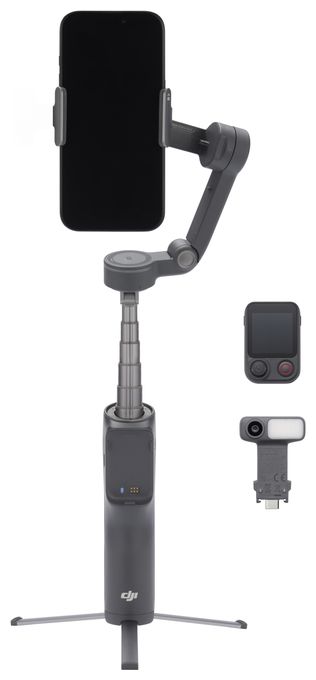 Stativ Gimbal für Smartphone faltbar Bluetooth  Osmo Mobile 8P Advanced Tracking Combo (Schwarz) 