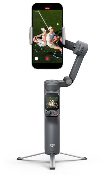 Stativ Gimbal für Smartphone faltbar Bluetooth  Osmo Mobile 8P Standard Combo (Schwarz) 