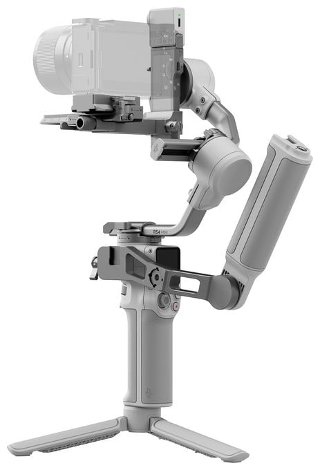 Stativ Gimbal für Kamera faltbar Bluetooth  RS4 Mini Combo Gimbal-Stabilisator (Weiß) 