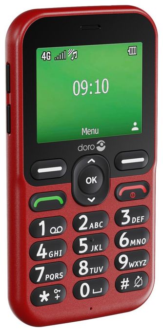 4G Smartphone 6,1 cm (2.4 Zoll 1 GHz 0,3 MP Single SIM  Leva E10 (Rot) 