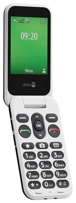 4G Smartphone 7,11 cm (2.8 Zoll) 0,3 MP Single SIM  Leva E22 (Schwarz, Weiß) 