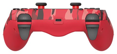 Analog / Digital Gamepad für PlayStation PS4  Mizar (Camouflage, Rot) 