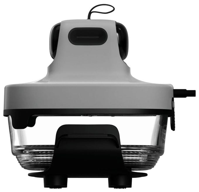 Heißluftfritteuse 1500 W (Schwarz, Transparent, Weiß) Tasti 