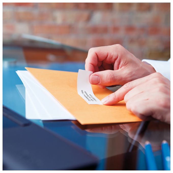 DYMO Original LabelWriter Adressetiketten (Groß) | 36 mm x 89 mm | schwarzer Druck auf weißem Untergrund | 2 Rollen mit je 260 Etiketten (520 Stück) | selbstklebend | für LabelWriter Etikettendrucke 