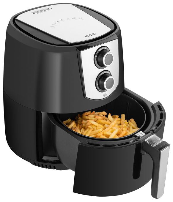 Low Fat Fritteuse 3,5 l 1500 W  AF3501 Crispy (Schwarz) 