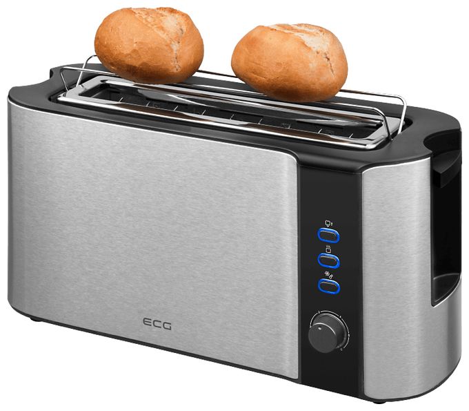 Toaster 1000 W 2 Scheibe(n) 6 Stufen  ST10630SS (Schwarz, Silber) 