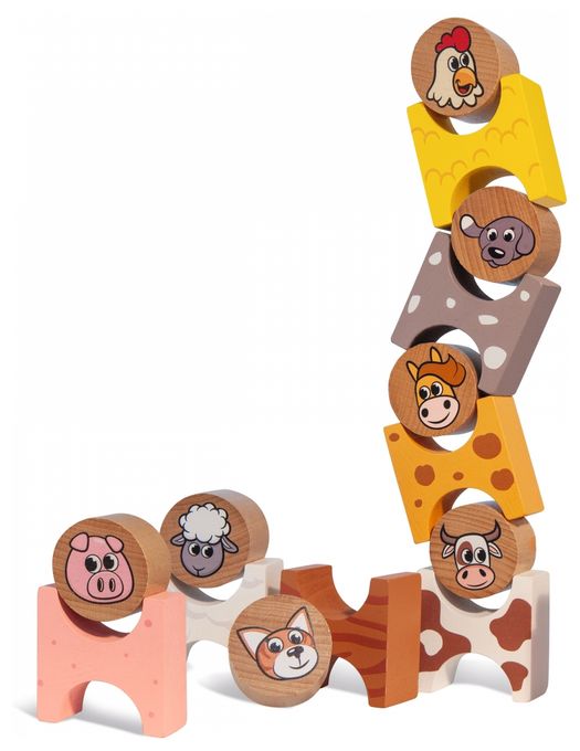 Stackable Farm Animals 