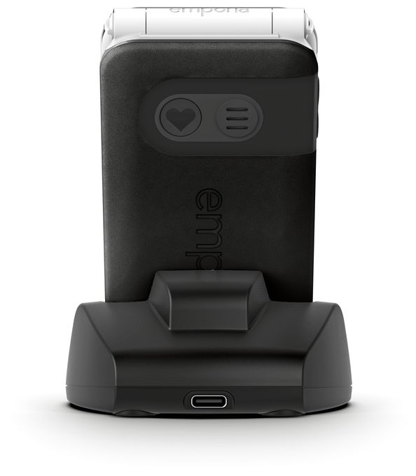 4G Smartphone 7,11 cm (2.8 Zoll) Single SIM  SimpliCity glam (Schwarz) 