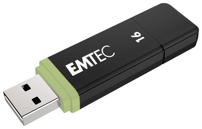 USB Typ-A Stick 16 GB  K100 10 Stück (Schwarz, Mehrfarbig) 