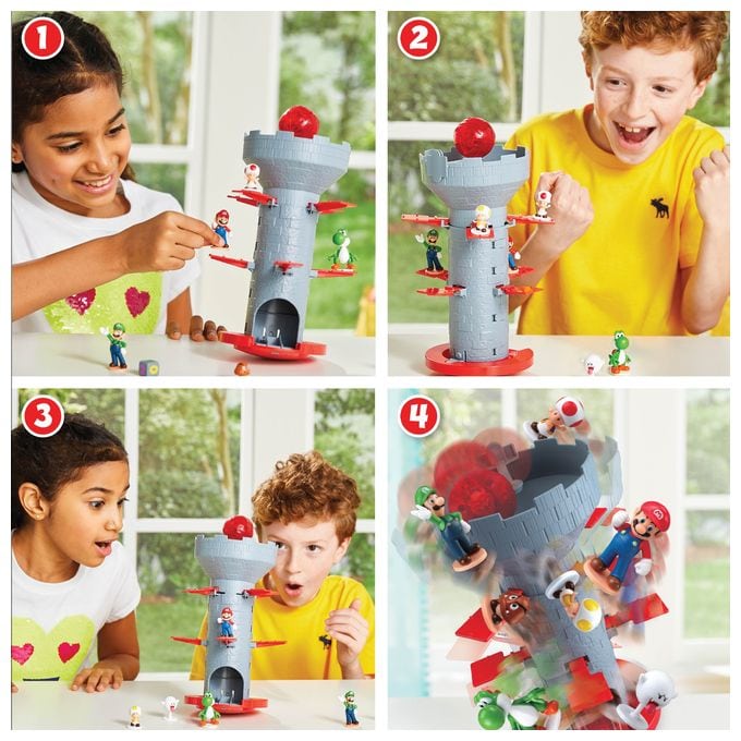 Brettspiel ab 4 Jahr(e) 7356 Super Mario Blow Up Shaky Tower 