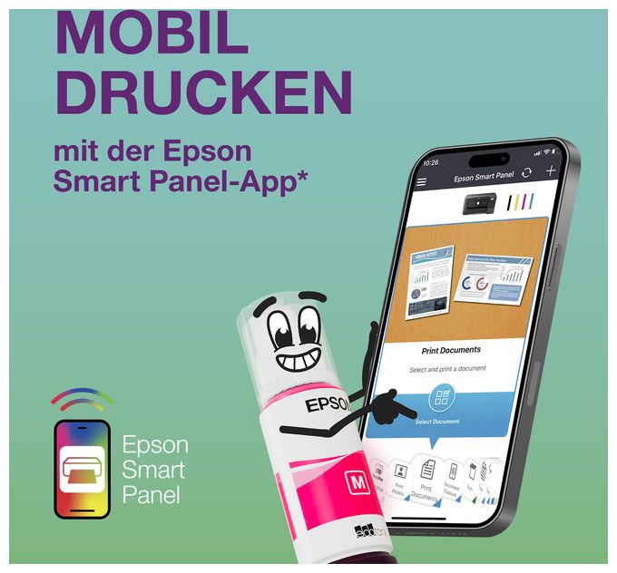 Foto Drucker 5760 x 1440 DPI  EcoTank ET-18100 (Schwarz) 