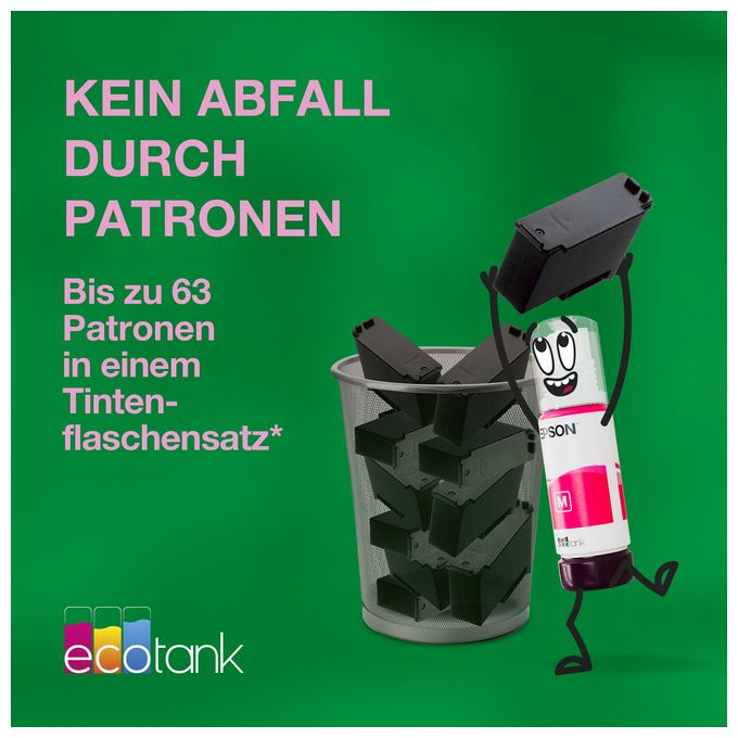 All in One A4 Tintenstrahl Drucker 4800 x 1200 DPI EcoTank ET-3950 