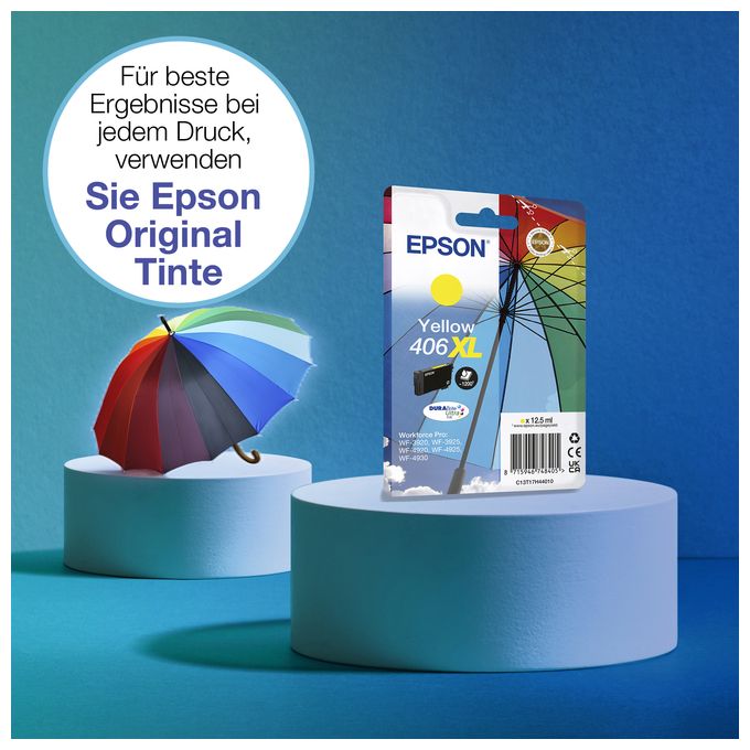 originale Druckerpatronen Gelb 12,5 ml 406XL C13T17H44010 
