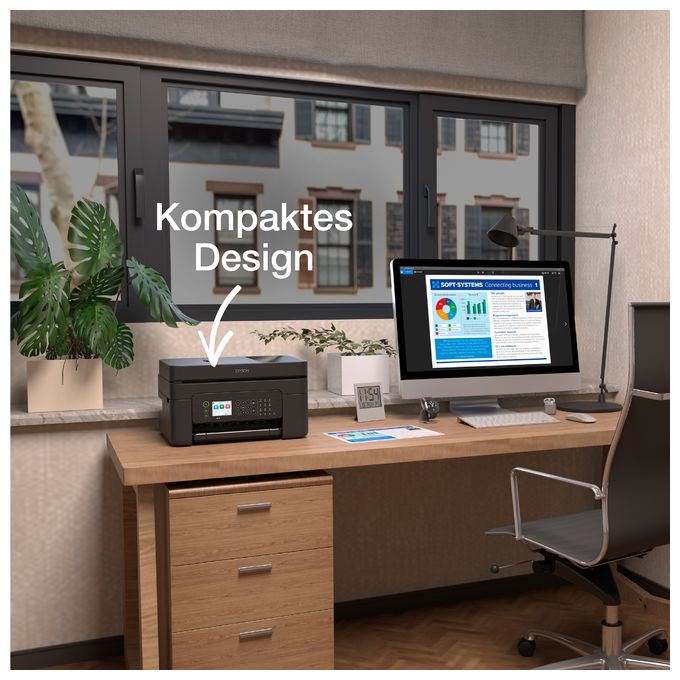 All in One A4 Tintenstrahl Drucker 5760 x 1440 DPI WorkForce WF-2950DWF 
