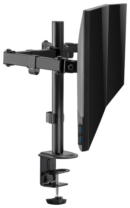 17"-32" Gelenk-Dual-Monitor-Tischhalterung 