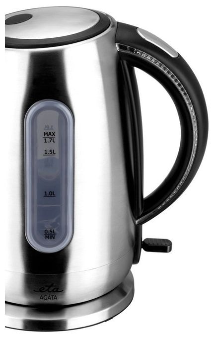 1,7 l Wasserkocher 2200 W  Agata (Silber) 