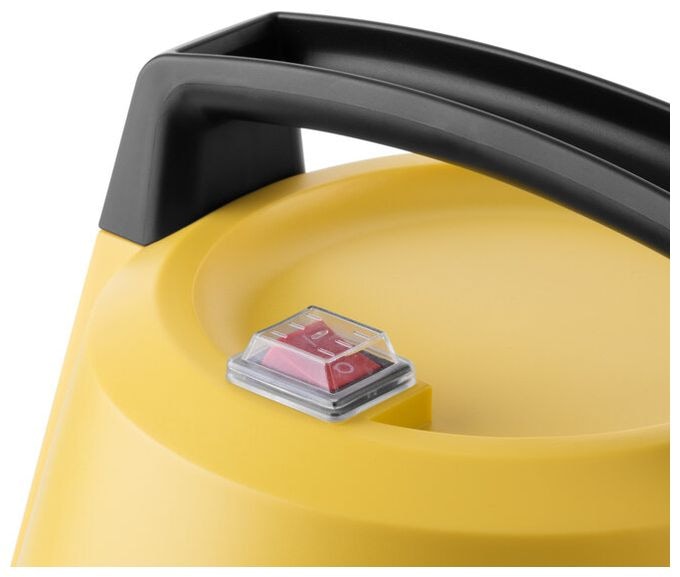 Bodenstaubsauger mit Staubbeutel 1400 W HEPA  Barello (Schwarz, Gelb) 