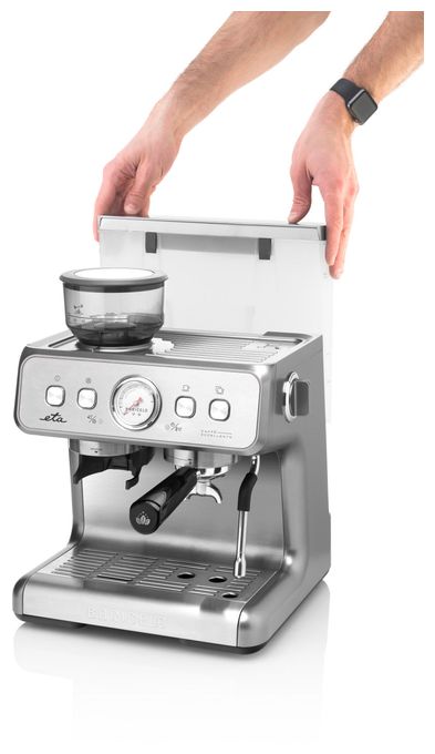 Siebträger Kaffeemaschine 15 bar 1550 W  Baricelo (Silber, Edelstahl) 