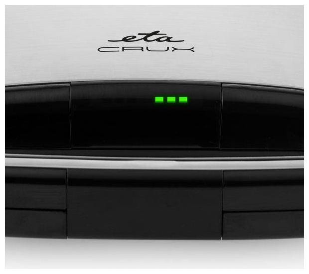 Sandwichmaker 750 W für 4 Sandwiches  Crux (Aluminium) 