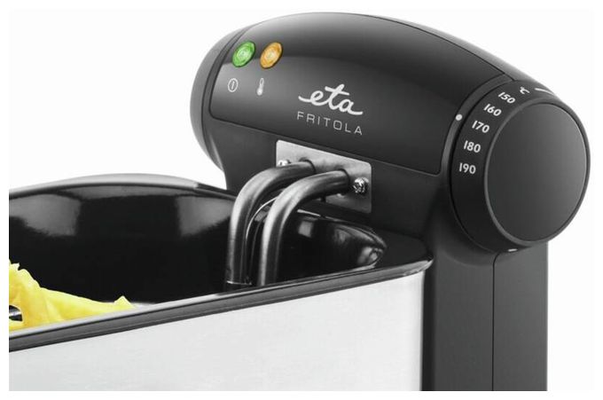 Fritteuse 3 l 2000 W  Fritola (Schwarz, Edelstahl) 