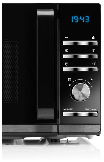 Freistehende Mikrowelle 700 W Größe: 700 l 5 Stufen  Galateo (Schwarz) 
