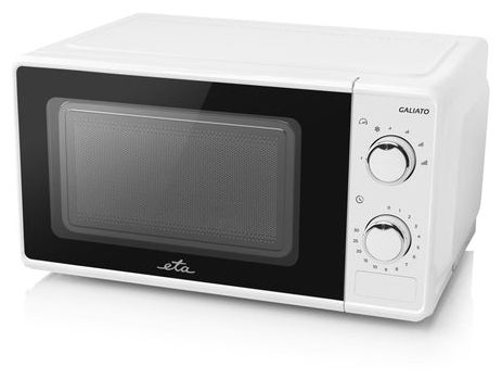 Freistehende Mikrowelle 700 W Größe: klein 6 Stufen  Galiato (Weiß) 