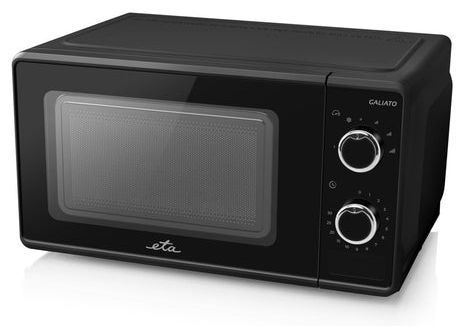 Freistehende Mikrowelle 700 W Größe: klein 6 Stufen  Galiato (Schwarz) 