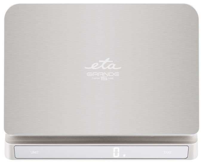 Elektronische Küchenwaage bis 15 kg Genauigkeit 1 g  Grande (Edelstahl) 