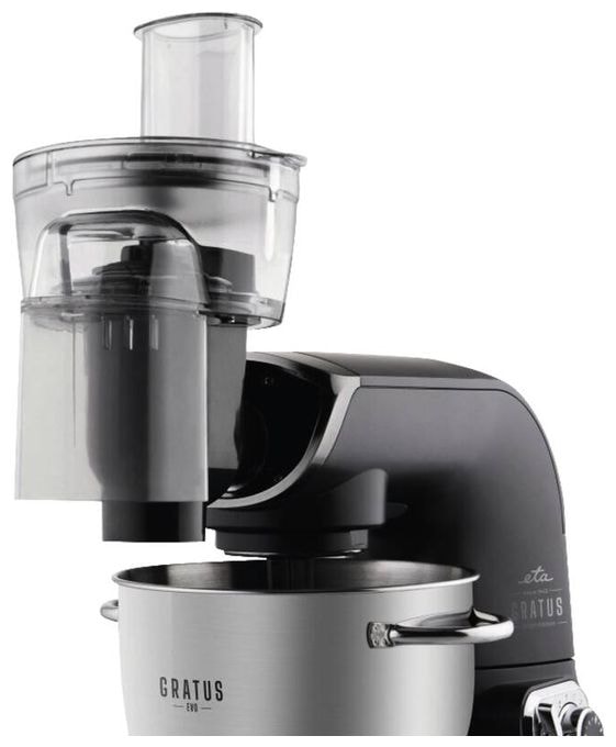 1500 W Küchenmaschine 5,5 l  Gratus Evo (Grau, Edelstahl) 