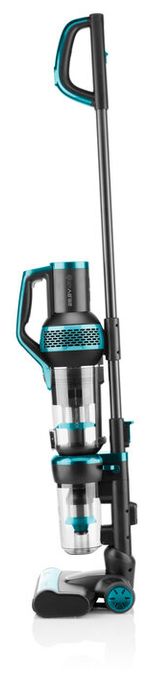 Handstaubsauger Beutellos bis 80 min Laufzeit 28,8 V HEPA  Magic Aqua Plus (Schwarz, Blau) 