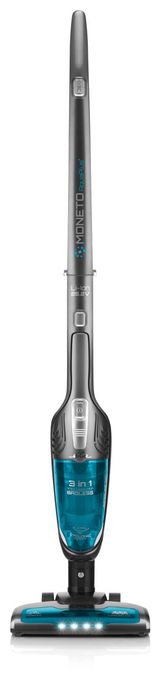 Handstaubsauger Beutellos bis 50 min Laufzeit 25,2 V HEPA  Moneto II Aqua Plus (Blau, Grau) 