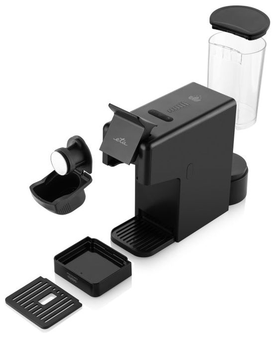 Gemahlener Kaffee/Kaffeekapsel Maschine  Multicaps Nuovo (Schwarz) 