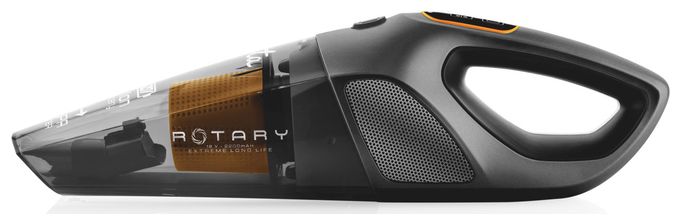Handstaubsauger Beutellos bis 30 min Laufzeit 18 V HEPA  Rotary (Schwarz) 