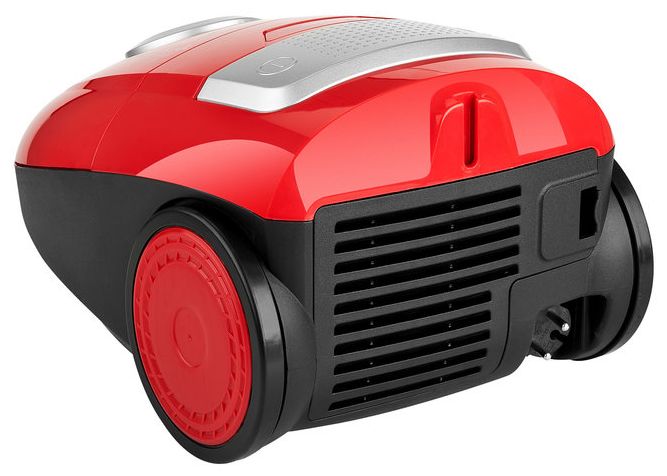 Bodenstaubsauger mit Staubbeutel 850 W HEPA (Schwarz, Rot, Silber) Rubio 