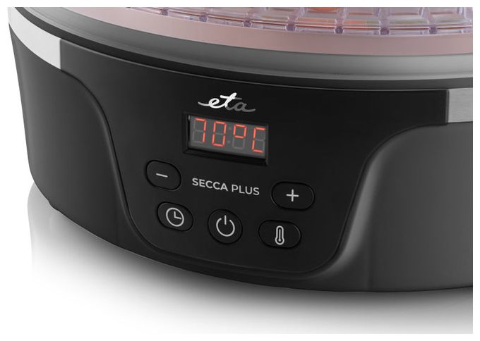 Dörrautomat 380 W 24 h Maximale Timer-Zeit 8 Dörrgitter Secca 