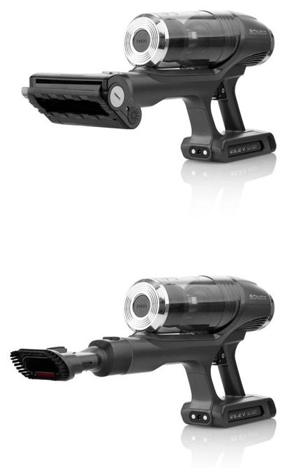 Handstaubsauger Beutellos bis 40 min Laufzeit 25,2 V HEPA  Sonar (Grau) 