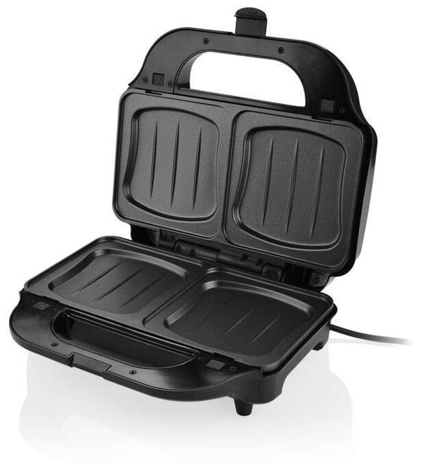 Sandwichmaker 900 W für 4 Sandwiches  Sorento Plus (Schwarz) 