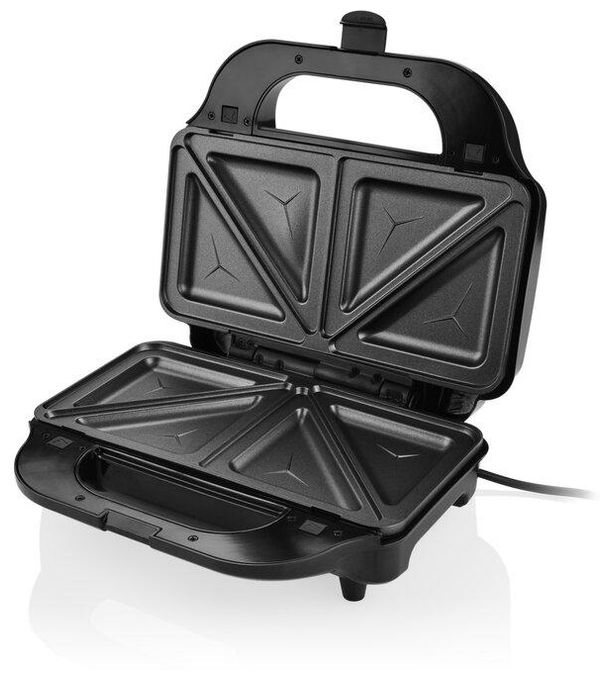 Sandwichmaker 900 W für 2 Sandwiches  Sorento Trio (Edelstahl) 