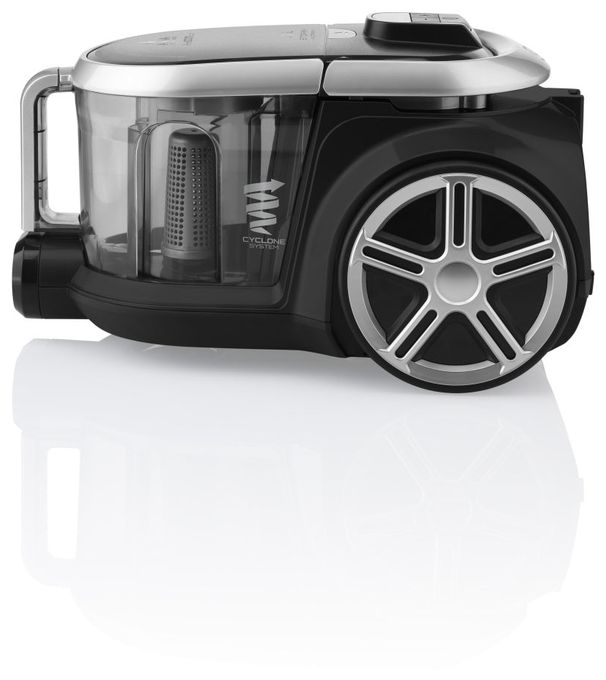 Bodenstaubsauger Beutellos 800 W HEPA  Stormy (Schwarz, Blau) 