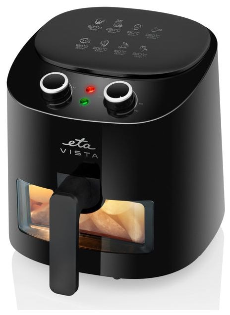 Heißluftfritteuse 4,3 l 1300 W  Vista (Schwarz) 
