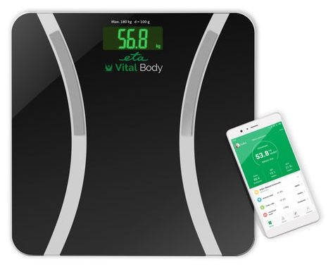 Elektronische Personenwaage bis 180 kg Vital Body 