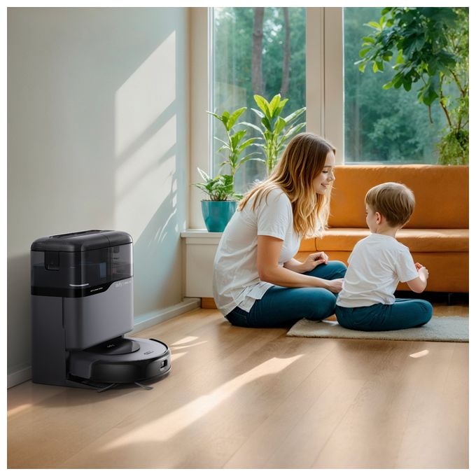 Saugroboter nass/trocken 132 min Akku 7000 Pascal Leistung  C20 Omni (Schwarz, Grau) 