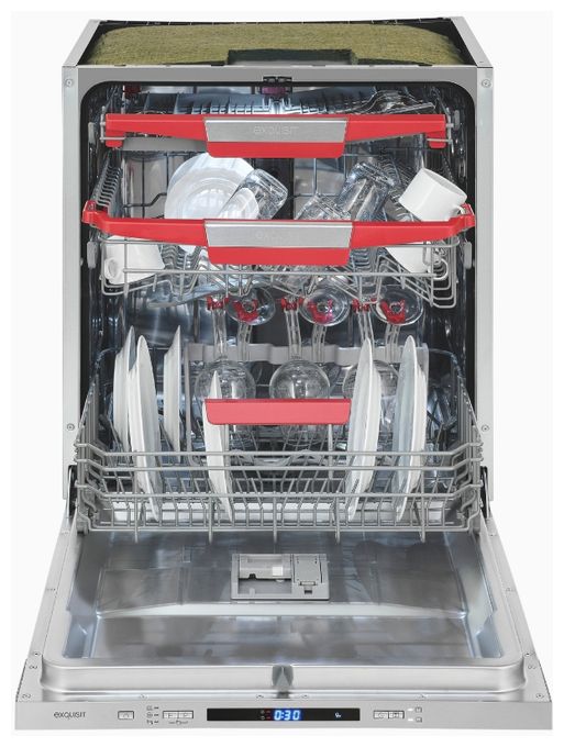 60 cm Geschirrspüler vollintegriert (ohne Front) Sehr leise 14 Maßgedecke aquaStop Funktion EGSP9614-E-030A 