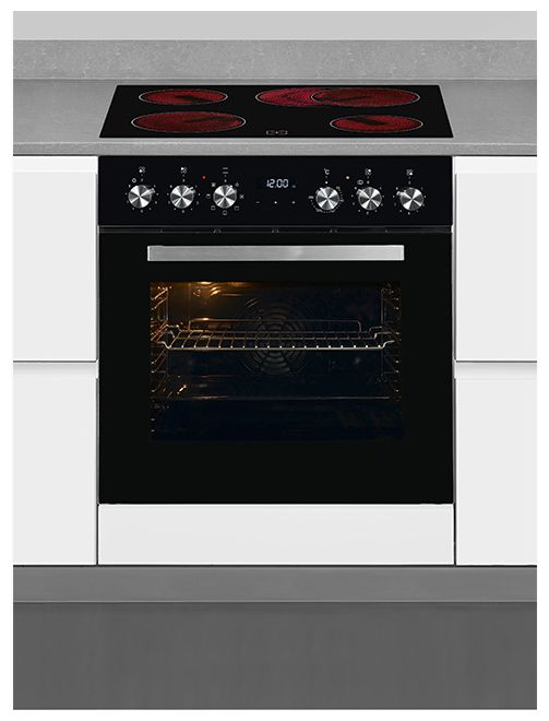 Herdset 59 l mit 60 cm Glaskeramik Kochfeld EHE157-UBZ-020 