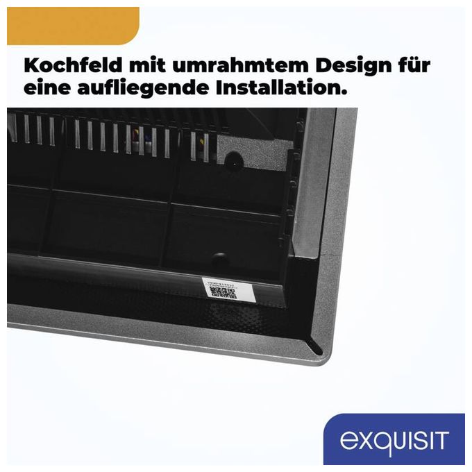 29.5 cm Induktions Kochfeld/Herdplatte 2 Zone(n) EKI300-B-R-380 autarkes 
