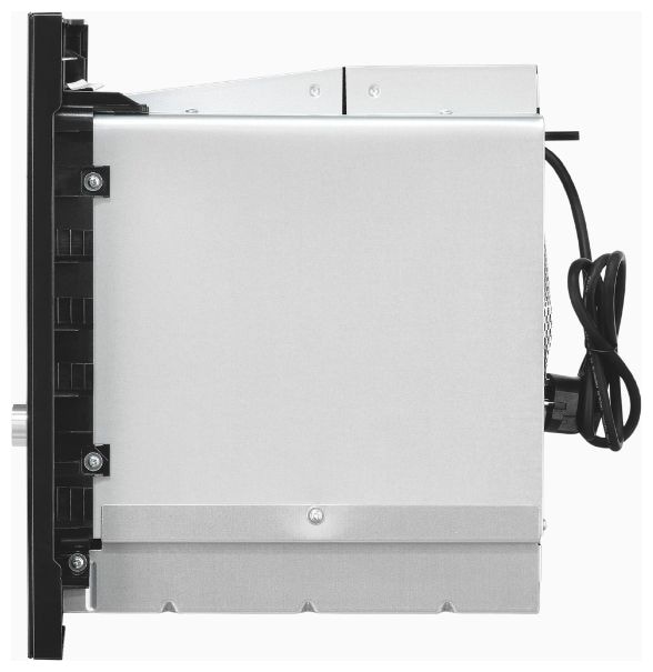 Einbau-Mikrowelle 800 W Größe: klein 5 Stufen Grill (Schwarz) EMW20.1G 